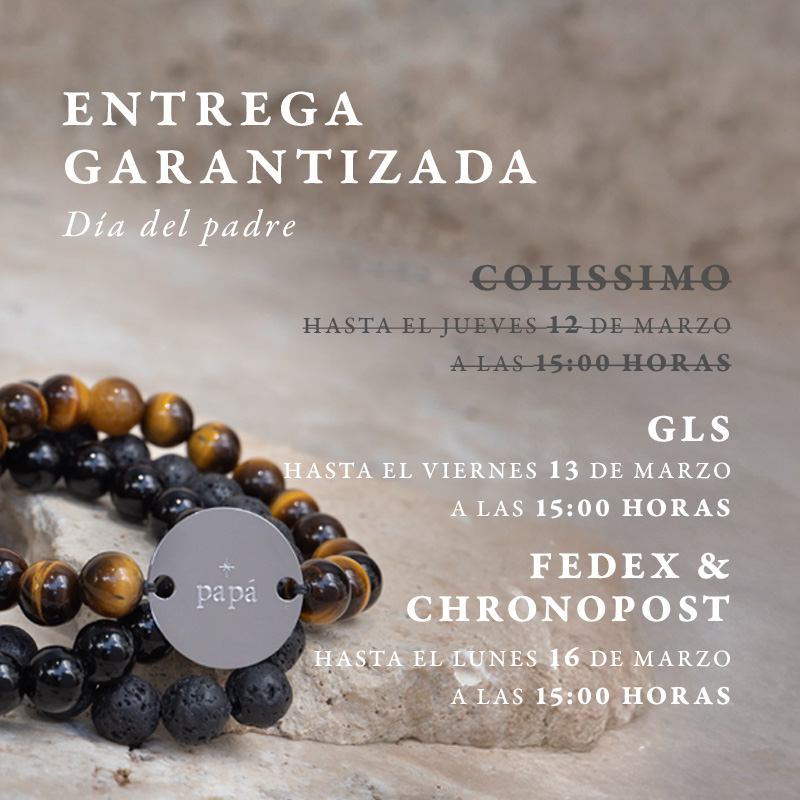 Délais de livraison Fête des Pères 2026 - Fin Colissimo