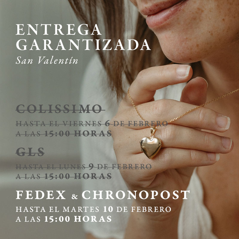 Délais de livraison Saint Valentin 2026 - Fin GLS