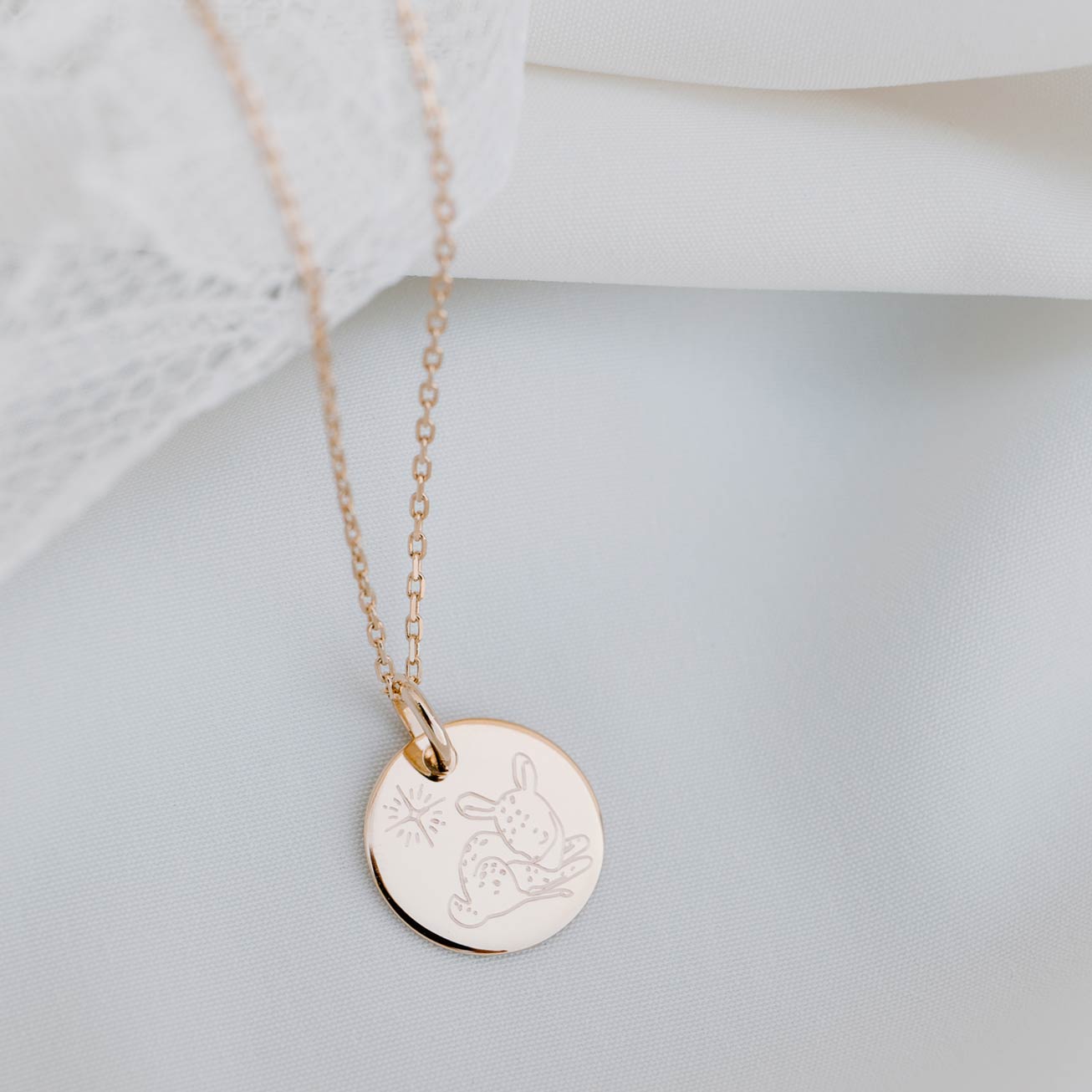 Collar animal Cervato para niño