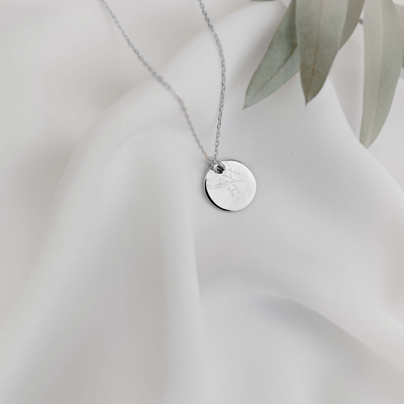 Medalla de bautizo <i>Arbol de la vida</i> - plata