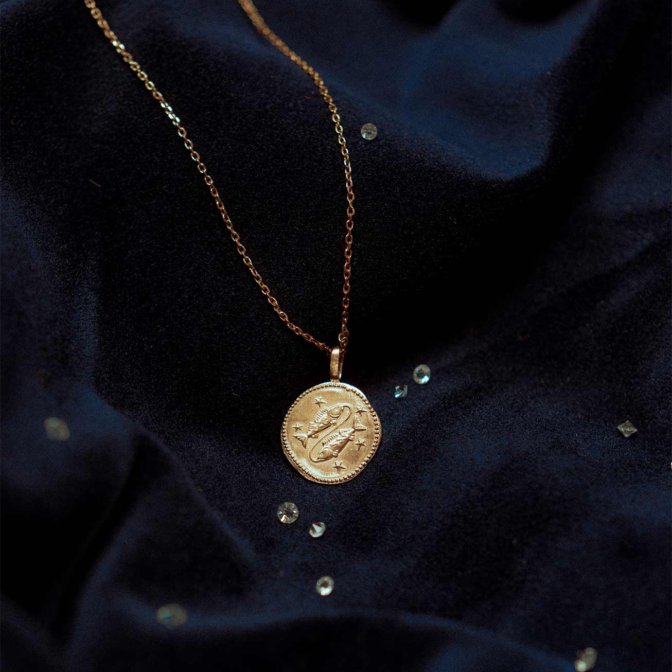 Colgante signo zodiaco Piscis