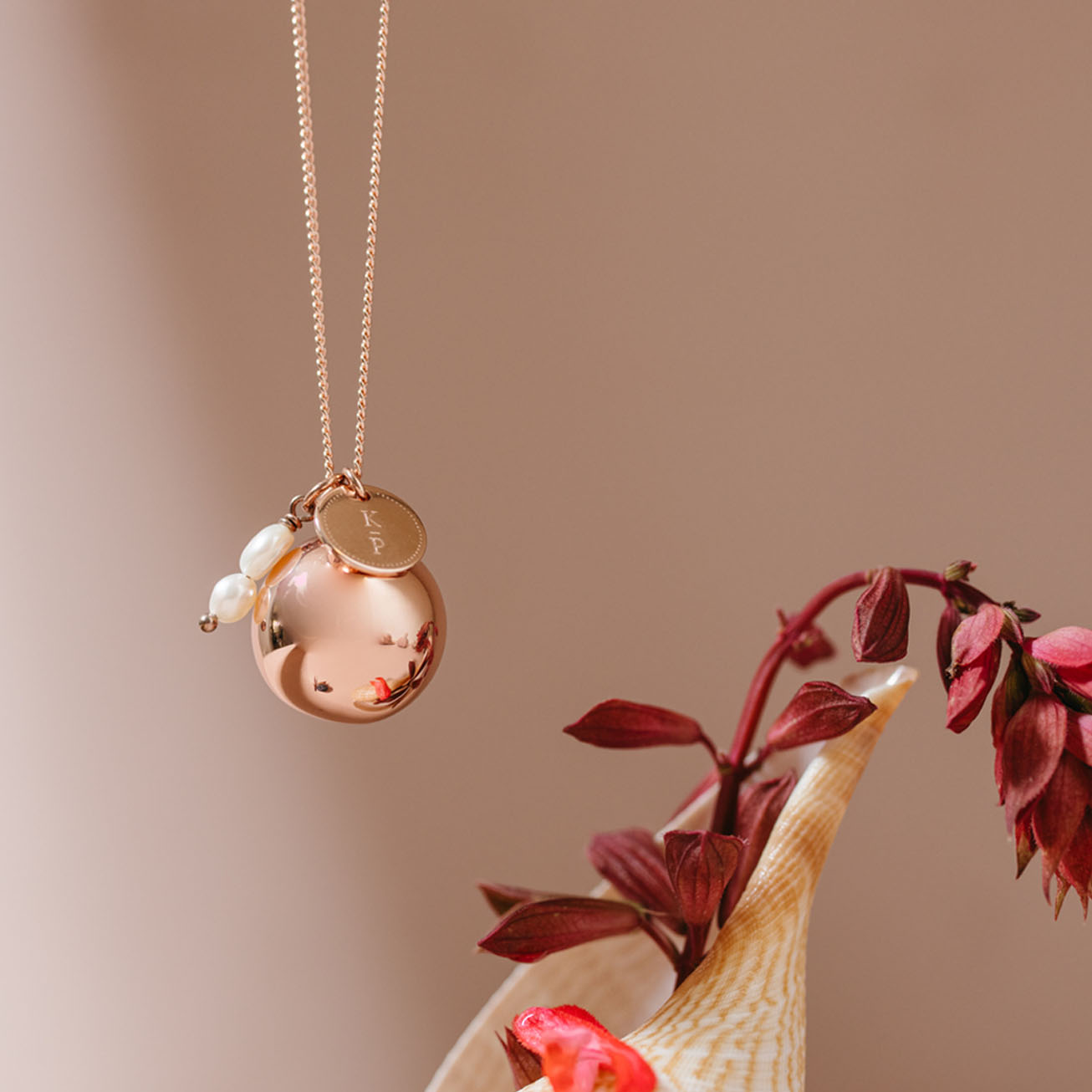 Llamador de ángeles personalizado <i>Belén</i> oro