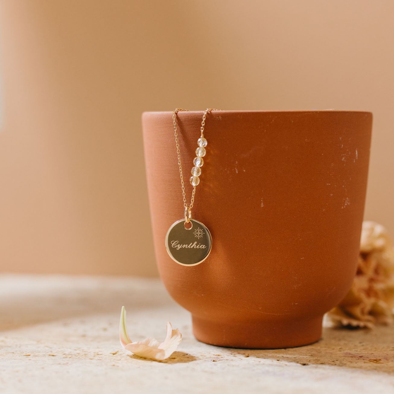 Collar piedra natal <i>Noviembre</i> - <small>Citr