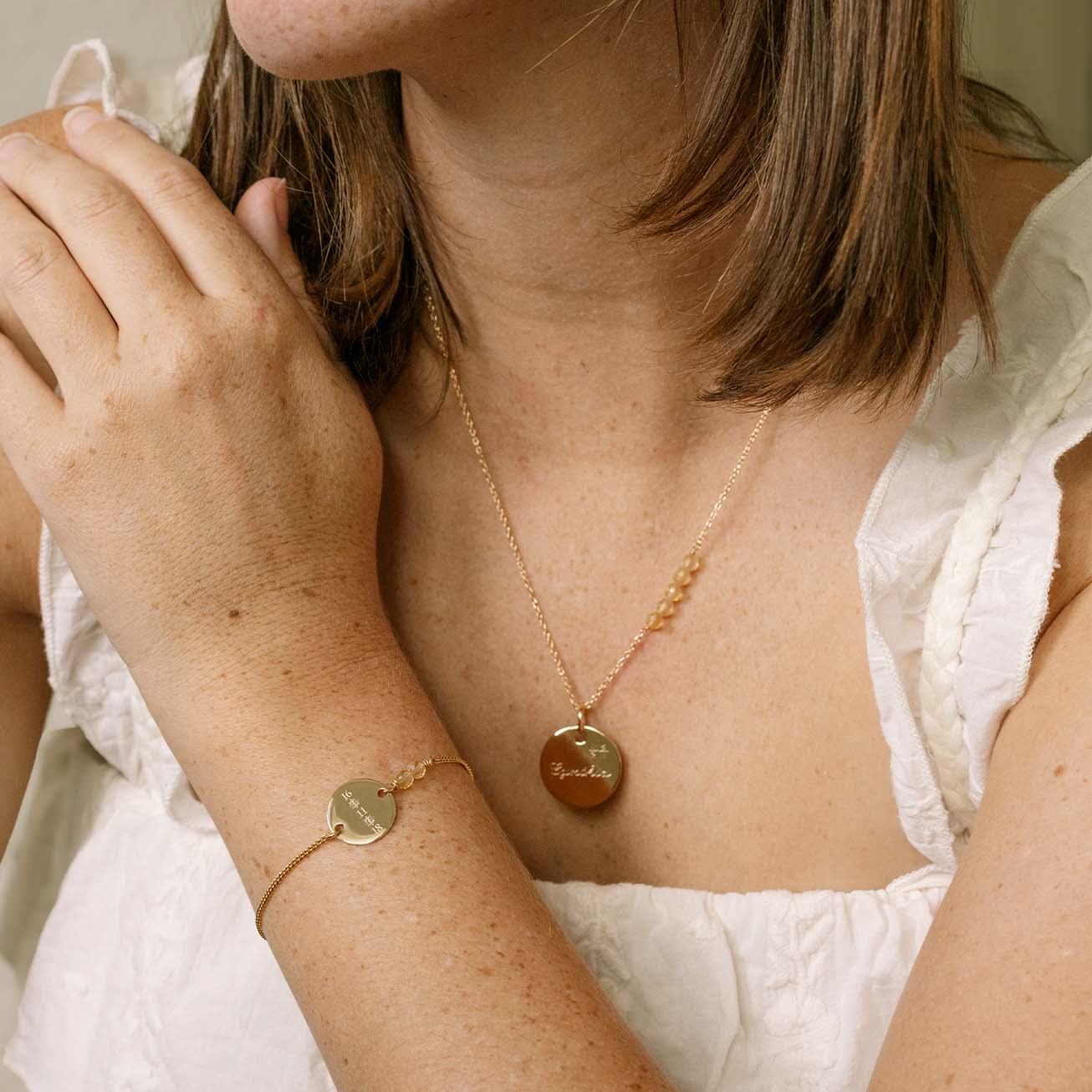 Collar piedra natal <i>Noviembre</i> - <small>Citr