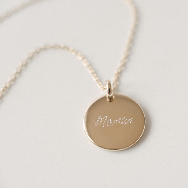 Collar Mamá abombado personalizado