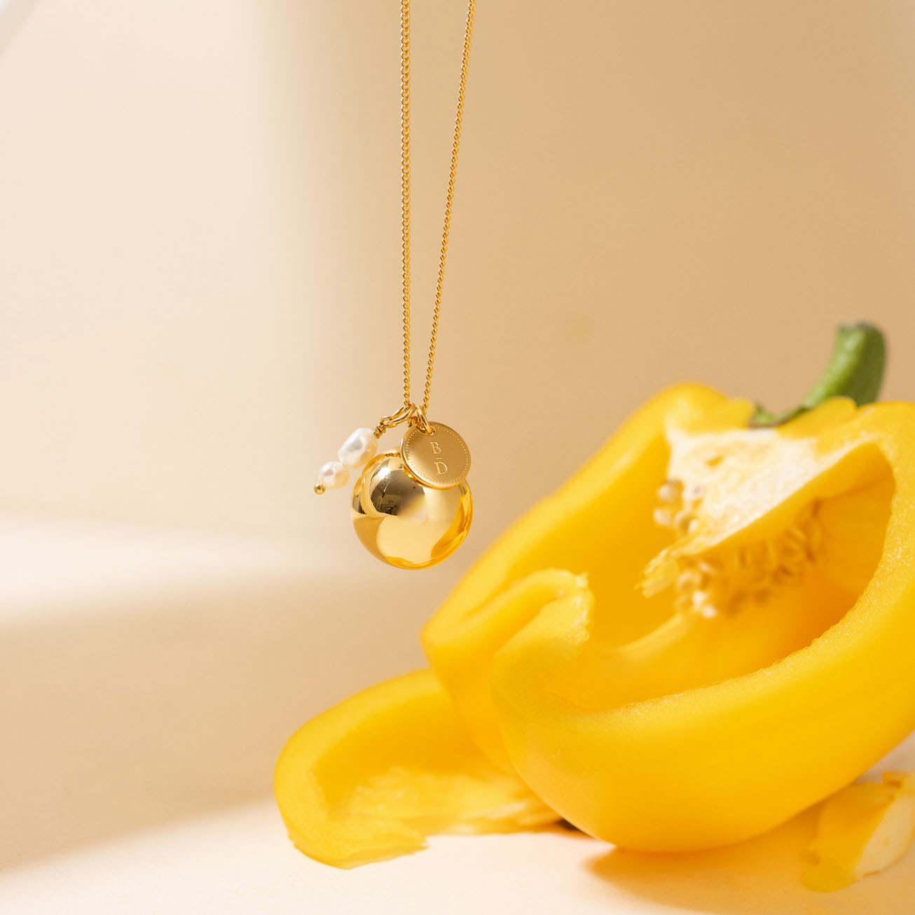 Llamador de ángeles personalizado <i>Belén</i> oro
