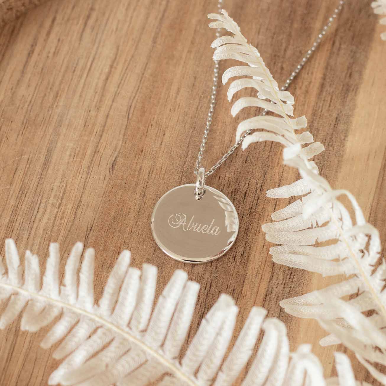 Collar abuela personalizado Plata 925 (ID179 FR)