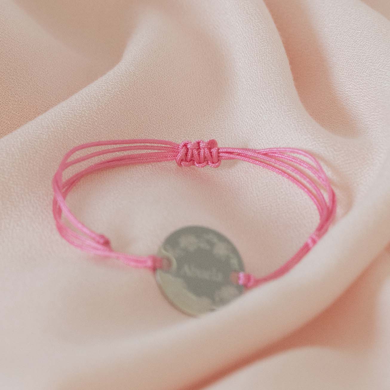 Pulsera abuela personalizada Corona acero (ID FR49