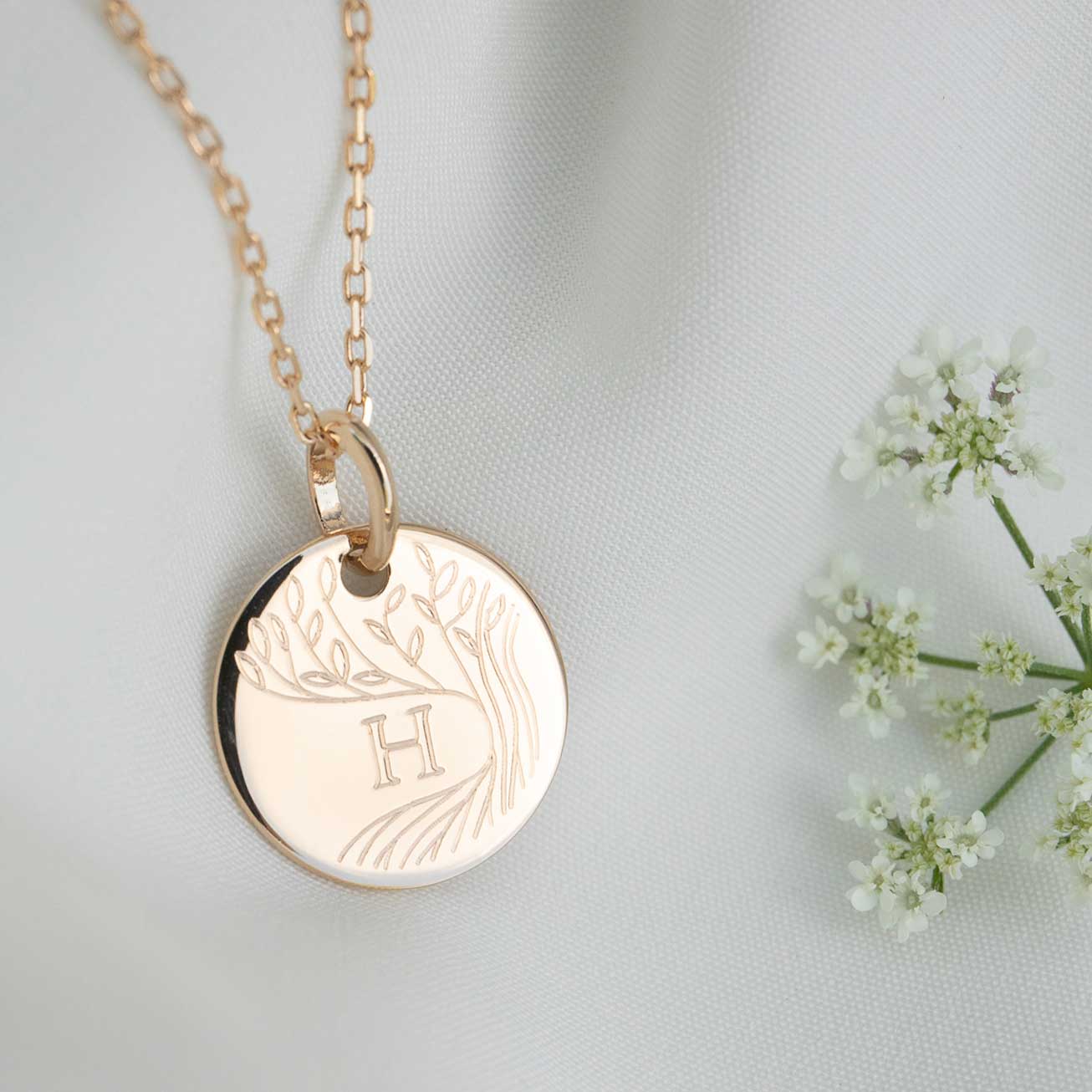 Collier personnalisé enfant arbre de vie