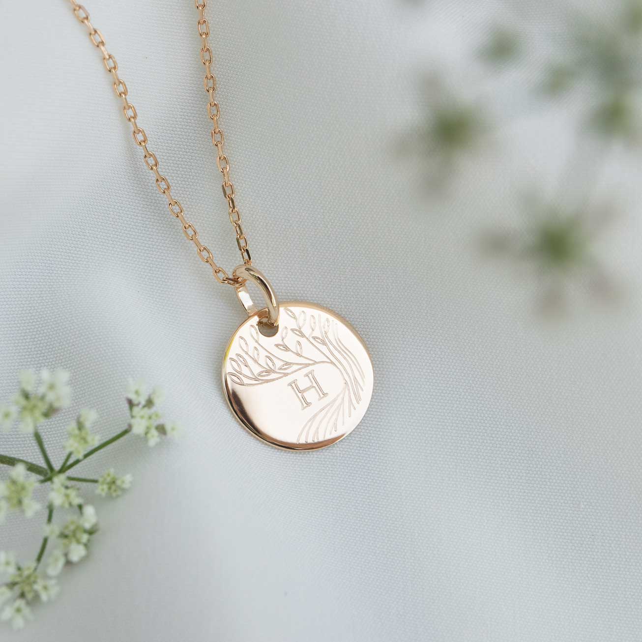 Collier personnalisé enfant arbre de vie