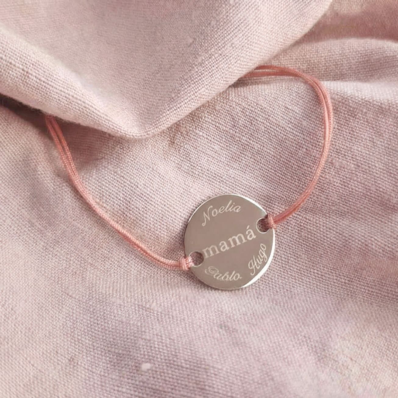 Pulsera Mamá nombres personalizados