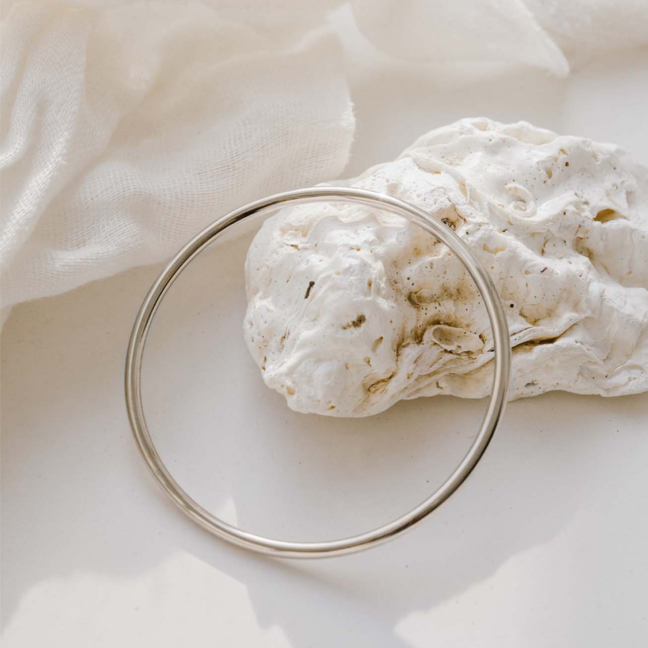 Pulsera plata de ley