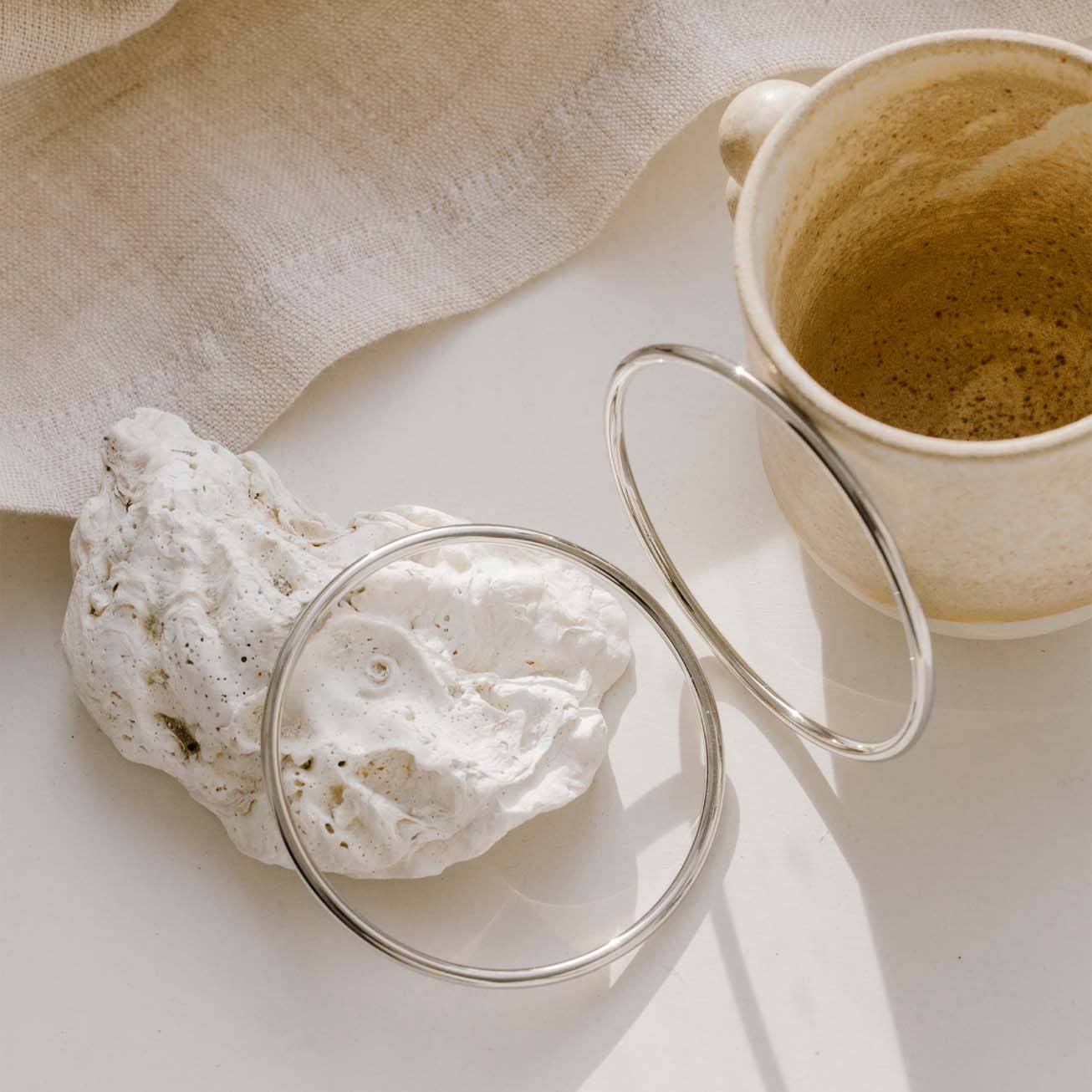 Pulsera plata de ley