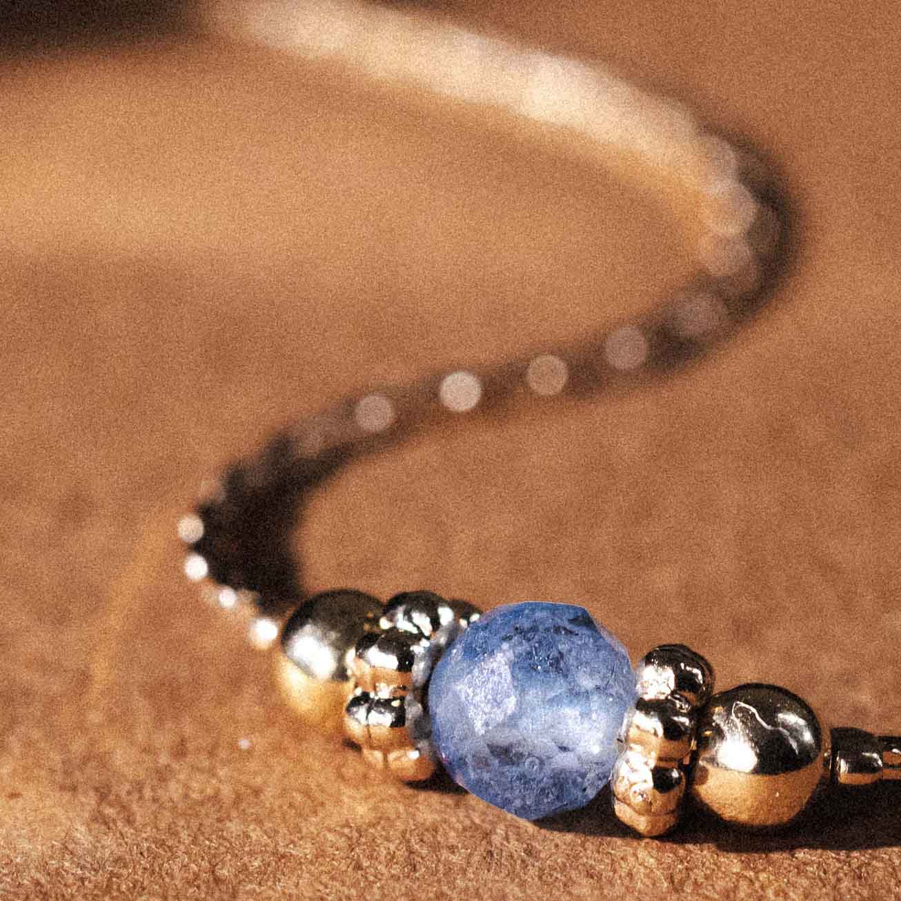 Collar Piedra natal Aguamarina - <i>Marzo</i>