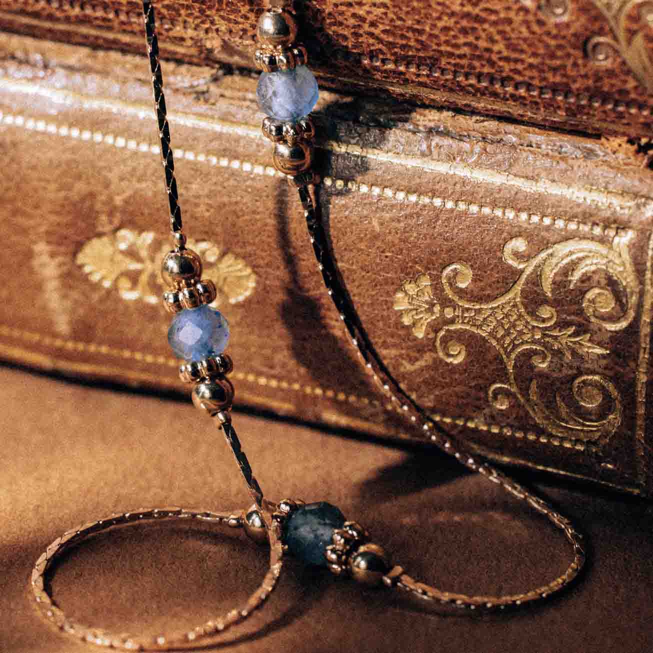 Collar Piedra natal Aguamarina - <i>Marzo</i>