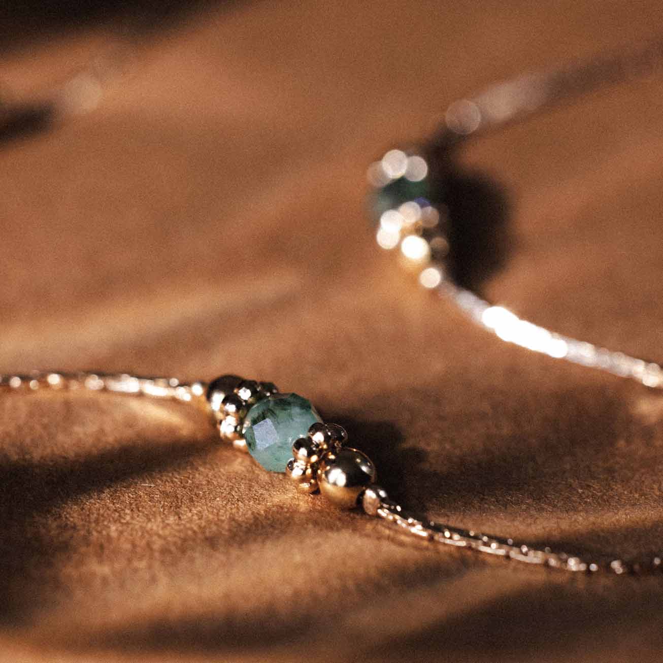 Collar Piedra natal Esmeralda - <i>Mayo</i>